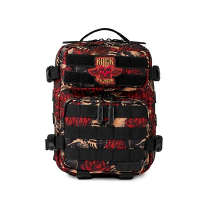 WOLFpak 9L Mini Tactical Backpack (Rock & Reaper) | Compact, Small Everyday Carry Bag for Gym, School, Travel | Durable, Water-Resistant Daypack with Molle System and Patch Panel - color: Rock & Reaper