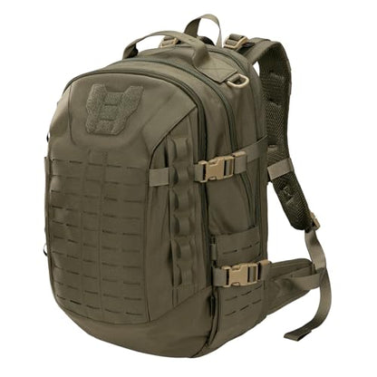 EXCELLENT ELITE SPANKER 40L Tactical Military Backpack for Men and Women Large Rucksack Assault Pack Bag for Outdoor Camping, Hiking(Ranger Green) - color: Ranger Green