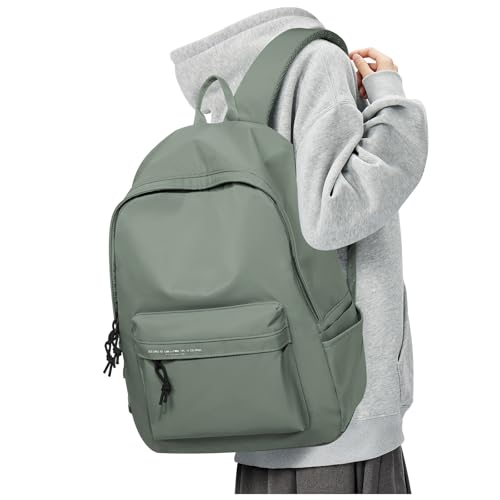 BJLFS Green School Backpack for Teens Middle High School Bags for Girls Large Bookbag Compartment Mochilas para Niñas Adolescentes Back to School Travel Gifts - color: Green