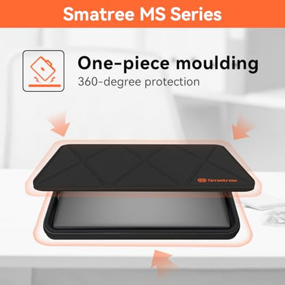 Smatree MS74 Hard EVA Protective Sleeve with Stand Compatible for 15 inch Microsoft Surface Laptop 7, for 15 inch Microsoft Surface Copilot+ PC 2024 Laptop Bag