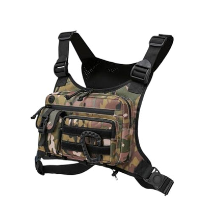 Menolana Chest Rig Bag Practical Running Chest Pack for Camping Sports Cycling Climbing