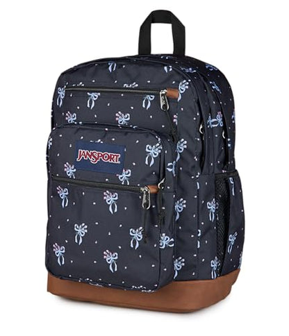 JanSport Cool Backpack with 15-inch Laptop Sleeve, Large Computer Bag Rucksack with 2 Compartments, Ergonomic Straps, Pastel Petals - Black - color: Pastel Petals Black/Blue/Pink/Green