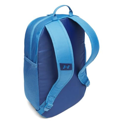 Under Armour Unisex Hustle Sport 6.0 Backpack, (430) Aegean Blue/Blackout Navy/Metallic Silver, One Size Fits Most - color: (430) Aegean Blue / Blackout Navy / Metallic Silver, size: One Size Fits Most
