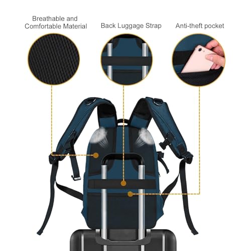 MOSISO Camera Backpack,DSLR/SLR/Mirrorless Photography Camera Bag Full Open Waterproof Hardshell Bag with Insert&Tripod Holder&Laptop Compartment Compatible with Canon/Nikon/Sony, Teal Blue - color: Teal Blue