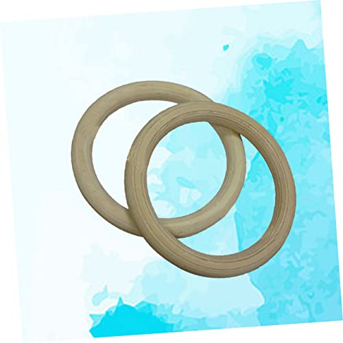 Solid Gymnastic Rings for Home Workout Ring Full Body Strength and Training