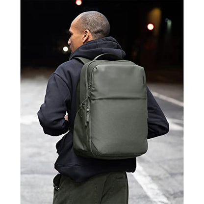 Incase A.R.C. Daypack 24L – Travel Backpack and Laptop Bag for School - Fits up to 16 inch Laptop - 4 Zippered Compartments, 2 Water Bottle Pockets - Commuter and College Backpack - Smoked Ivy - color: Smoked Ivy