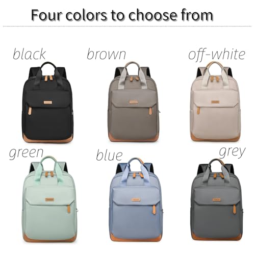 Minimalist Laptop Backpack with Luggage Strap, Stylish Daypack with Anti-Theft Pocket, Durable Casual Carry (BLUE) - color: Blue