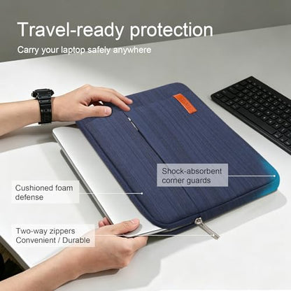 Lacdo 13 inch Laptop Sleeve Case for 13 inch MacBook Air M5 A3449 (2026), M4 A3240 2025, M3 A3113, M2 A2681, M1 A2337 | 13" MacBook Neo A18 Pro A3404 (2026) | iPad Air/Pro 13 M5 Computer Bag, Blue - color: Blue, size: New MacBook Air/Neo/Pro 13 Inch