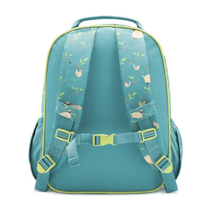 Simple Modern Large Kids Backpack for School Girls and Boys | Elementary Backpack for Teen | Fletcher Collection | Kids - 16" tall | Sheeps & Strawberries - color: -Sheeps & Strawberries, style: Kids Large