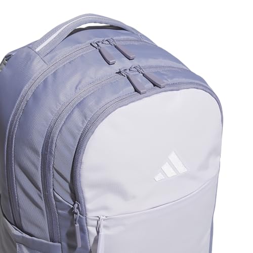 adidas PHNM Backpack for Laptop, School and Travel, 28L - color: Silver Violet Purple/Frozen Purple