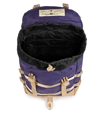 JanSport Skip Pack Backpack – 28L Capacity, Fits 13.5in Laptop, Large Main Compartment, Side Water Bottle Pocket – Ideal for Work & Travel, Amethyst Angst - color: Amethyst Angst