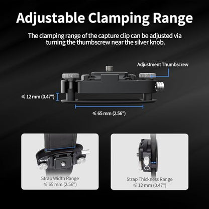 Nitze Camera Clip with Arca-Type Plate - N58A