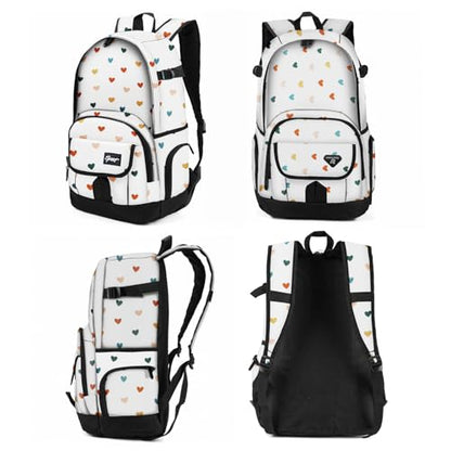 rickyh style School Backpack Travel Bag for Men & Women Lightweight College Back Pack with Laptop Compartmen - color: 04cax