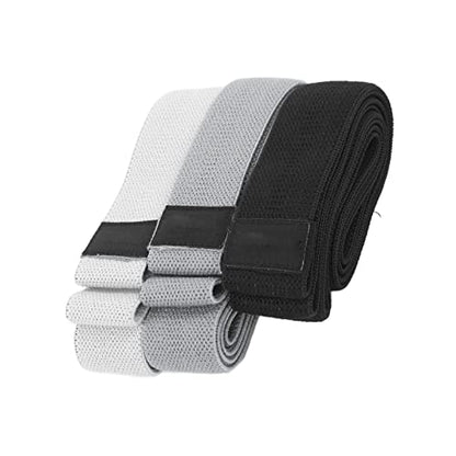 Small Resistance Bands Set, Workout Bands for Legs and Booty, Non Slip Exercise Bands with High Elasticity for Hip Thigh Abs Training, Durable Cotton Polyester Loop Bands for Home