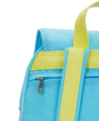Kipling Women's City Pack Backpack, All-Day Versatile Daypack - color: Splash Blue