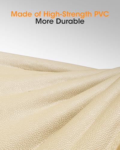 Treadmill Walking Pad Mat for Carpet, for Hardwood Floors, 68x24 Mat for Under Treadmill/Walking pad/Bike on Carpet, 1/4" Thick Exercise Equipment Mat, No Slip, Noise Shock Absorption (Beige) - size: 68"L x 24"W x 0.2"Th