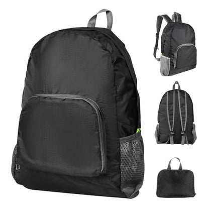 Ultra Lightweight Foldable Backpack Water Resistant, Packable Rucksack for Travel Hiking Day Trips Compact Daypack