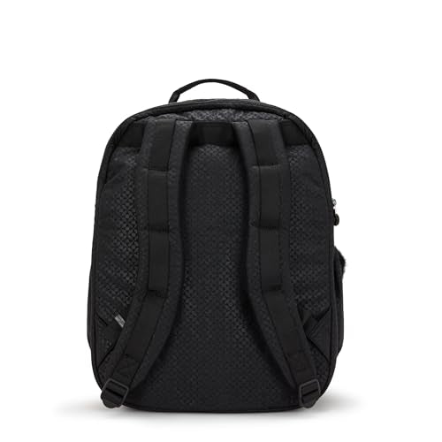 Kipling Women's Seoul Extra Large 17" Laptop Backpack, Durable, Roomy with Padded Shoulder Straps, Built-In Protective Sleeve - color: Echo Emb, size: 13.5''L x 17.75''H x 9''D