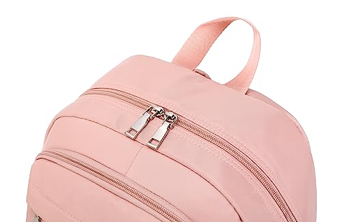 Acmebon Girl Roomy Fashion Laptop Backpack Casual Daily Backpack for Women Pink - color: Pink