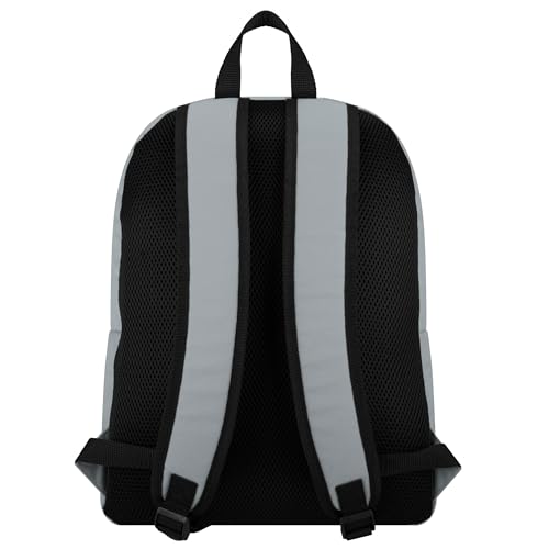 FOCO NFL Officially Licensed Team Color Primary Logo Solid Stripe Football Travel Backpack - Detroit Lions - Gray - color: Detroit Lions
