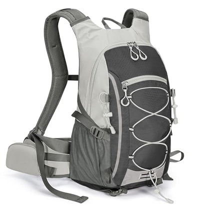 30L Hiking Backpack with Rain Cover Lightweight Hiking Daypack for Travel Camping Outdoors Knapsack for Men Women (Black) - color: Black