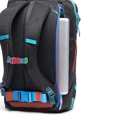 Cotopaxi Allpa 28L Travel Pack Del Día Dark, Random Color, One Of A Kind, No Bags Are The Same - color: Del Día Dark