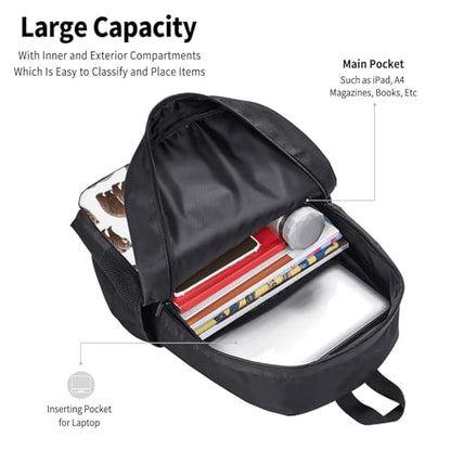 Sturdy Polyester Shoulder Pack Cute Bears, Anti Theft Spacious Camping Rucksack Casual Daily Bag for Men Women Fitness Outdoor Activity - color: Design (1329)