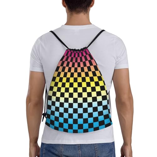 Rainbow Pride LGBT Drawstring Backpack Bag Sport Gym Dance Beach Travel Sackpack for Women Men - color: Lgbt_ddd00647
