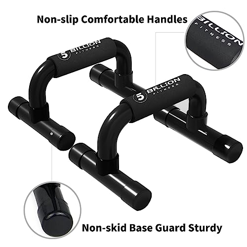 Push up Bars,5BILLION Strength Training Push Up Handle,Portable Calisthenics Bar for Home Gym Workout, Pushup Bar Calisthenics Equipment,Up to 330Lbs