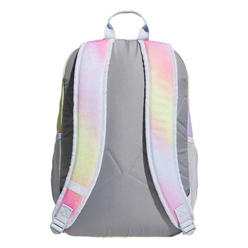 adidas Kids Affiliate Backpack – School Bag for Girls and Boys, 27L, Spray Gradient Pulse Lime/Crystal Sky Blue, OSFA - color: Spray Gradient Pulse Lime/Crystal Sky Blue