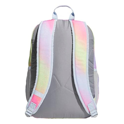 adidas Kids Affiliate Backpack – School Bag for Girls and Boys, 27L, Spray Gradient Pulse Lime/Crystal Sky Blue, OSFA - color: Spray Gradient Pulse Lime/Crystal Sky Blue