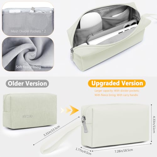HYZUO 13 Inch Laptop Sleeve Bag Set for MacBook Air 13 M5/M4/M3/M2/M1 A3449 2026-2018, 13" MacBook Neo 2026 A3404, MacBook Pro 13 M2/M1 2026-2016, iPad Pro/Air 13, XPS 13, Surface Pro, Beige - color: Beige, size: 13 Inch