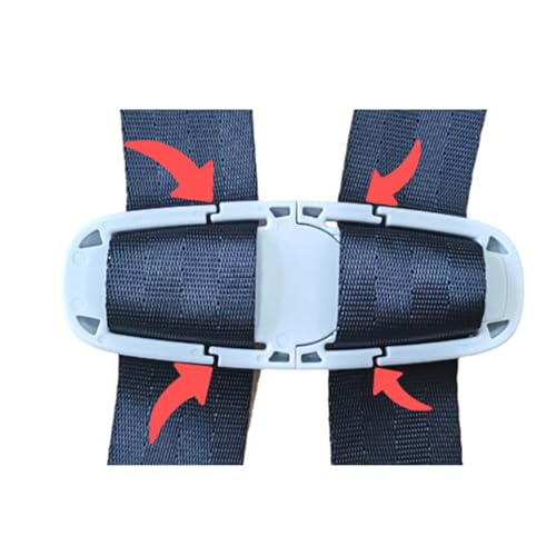 Universal Child Car Seat Chest Harness Clip Universal Safer Belt Clip Buckle Lock Stroller Chest Clip Adjustable Guard for Baby and Kids (Black-3) - color: Black-3