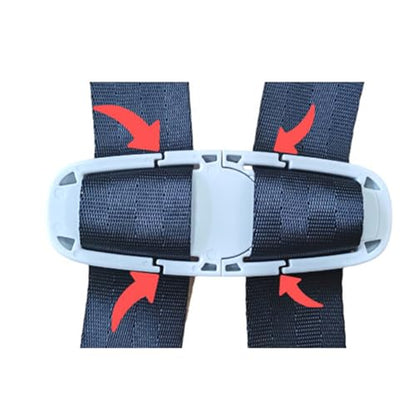 Universal Child Car Seat Chest Harness Clip Universal Safer Belt Clip Buckle Lock Stroller Chest Clip Adjustable Guard for Baby and Kids (Black-3) - color: Black-3
