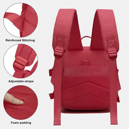 9L Mini Backpack for Men and Women, Small Backpack for Gym Hiking Travel Sports Running (Red) - color: 9l-red