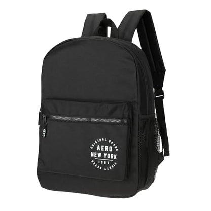 AEROPOSTALE Fieldtrip Unisex Backpack - AE Mens and Womens Bag for Everyday Use - Black - color: Black Aero