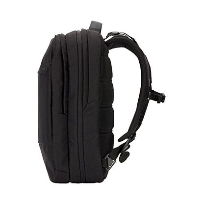 Incase City Backpack - 24L Main Storage Compartment with 16" Faux Fur Laptop Pocket, Quick Access Pocket, Everyday Tech Pack (Diamond Ripstop Black) - color: Diamond Ripstop Black