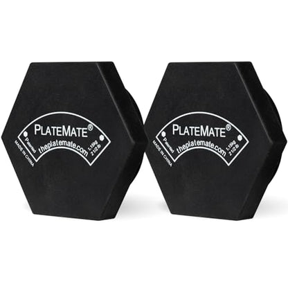PlateMate Microload Pair Magnetic Weights - Choose Between 1.25 lbs or 2.5 lbs Hex - style: 2.5 Lbs (Pair)