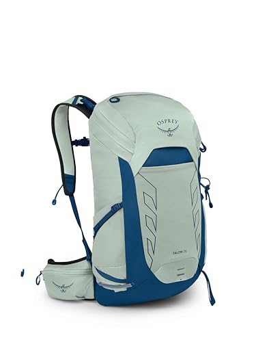 Osprey Talon 26L Men's Lightweight Hiking Backpack - Daypack for Travel & Camping, Frosty Mint Green/Night Shift - color: Frosty Mint Green/Night Shift, size: 26L - Standard Fit