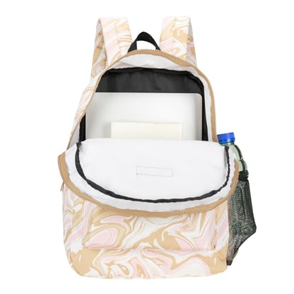 AEROPOSTALE Fieldtrip Unisex Backpack - AE Mens and Womens Bag for Everyday Use - Vanilla Sky - color: Taupe Marble