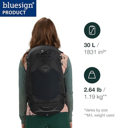 Osprey Escapist 30L Biking Backpack, Postal Blue, Medium/Large - color: Postal Blue, size: 30L - Medium/Large