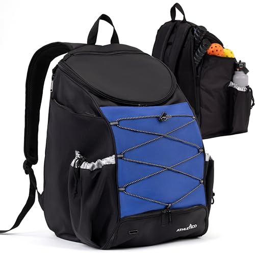Athletico Pro 42L Pickler Pickleball Backpack (Blue) - color: Blue