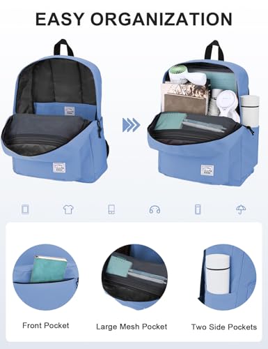 VASCHY Backpacks Handbags, Lavender, M - color: Lavender