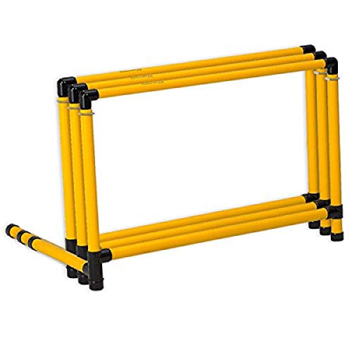 Prism Fitness 12" Fixed-Height Hurdles, Set of 6