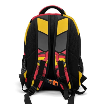 Volleyball Red Gold Customized Waterproof Backpacks Shoulders Daypacks - color: Muilti 24