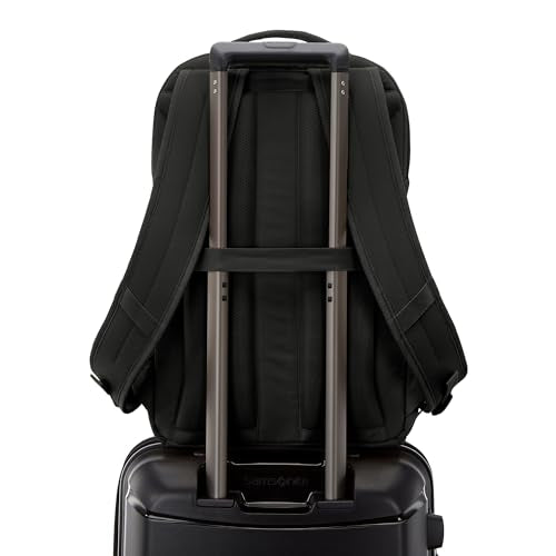 Samsonite Better Than Basic Backpack - Dedicated Laptop Compartment, Quick Stash Front Pockets and Lightweight Breathable Airmesh - Black - color: Black