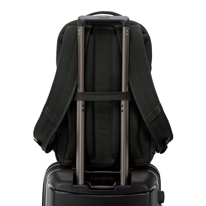 Samsonite Better Than Basic Backpack - Dedicated Laptop Compartment, Quick Stash Front Pockets and Lightweight Breathable Airmesh - Black - color: Black