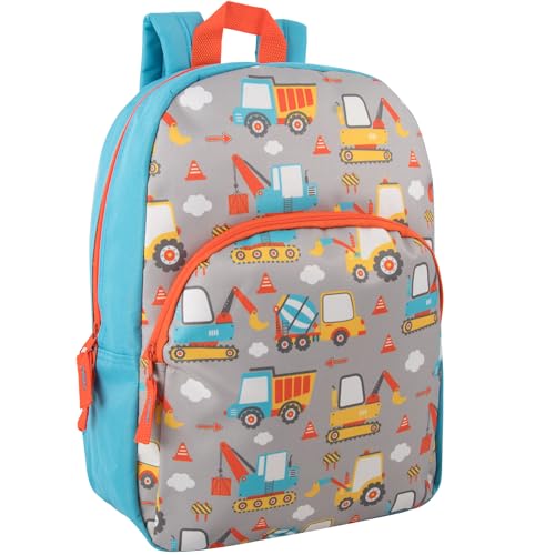 Trail maker Wholesale Kids Backpacks for Boys, Girls Bulk Backpacks 24 Pack with Fun Patterns, Adjustable Padded Straps - color: Male Fantastic Creature Prints