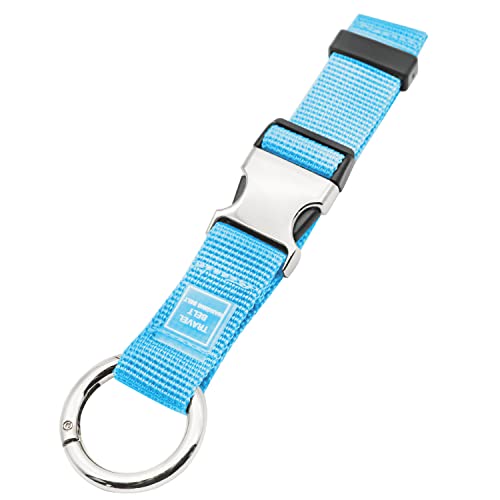 Add-A-Bag Luggage Strap Jacket Gripper, Luggage Straps Baggage Suitcase Belts Travel Accessories - Make Your Hands Free, Easy to Carry Your Extra Bags, Blue - color: Blue