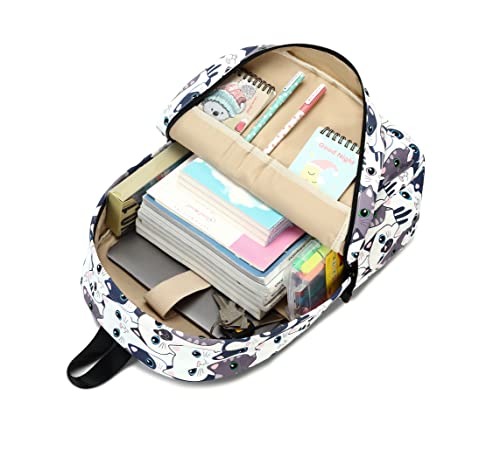 Joymoze Girls Backpack Set Cute School Bag for Girls Roomy Book Bag